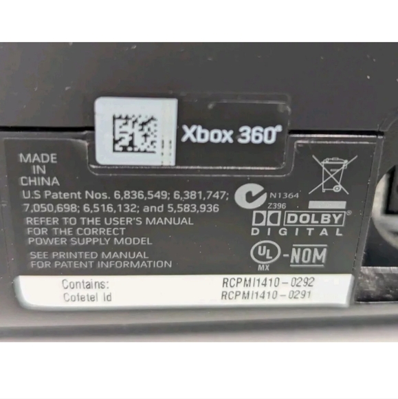 Xbox 360 Console Lot With 3 Games, Tested And Working, Model 1439 - Picture 9 of 9